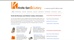 Desktop Screenshot of knifesetandcutlery.com